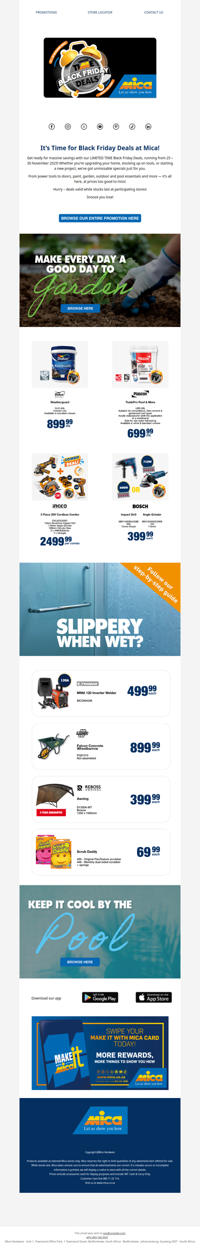 Save BIG on DIY this Black Friday at Mica!