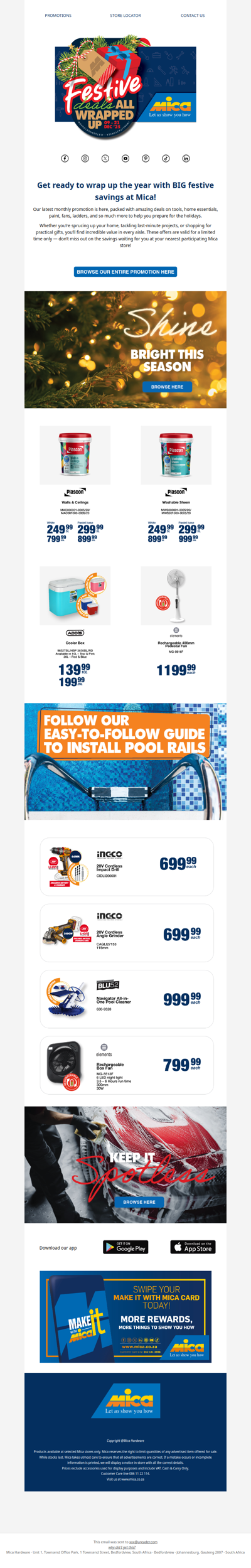 🎄 Mica's Festive Deals All Wrapped Up – Just for You!