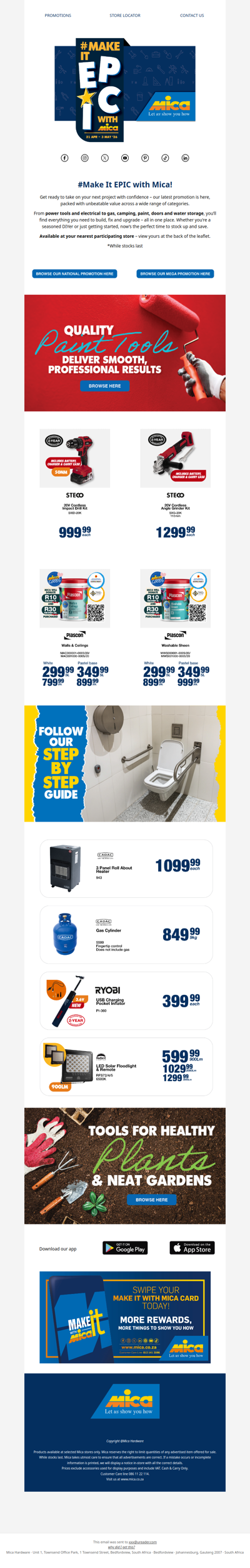 Make it EPIC with Mica DEALS!