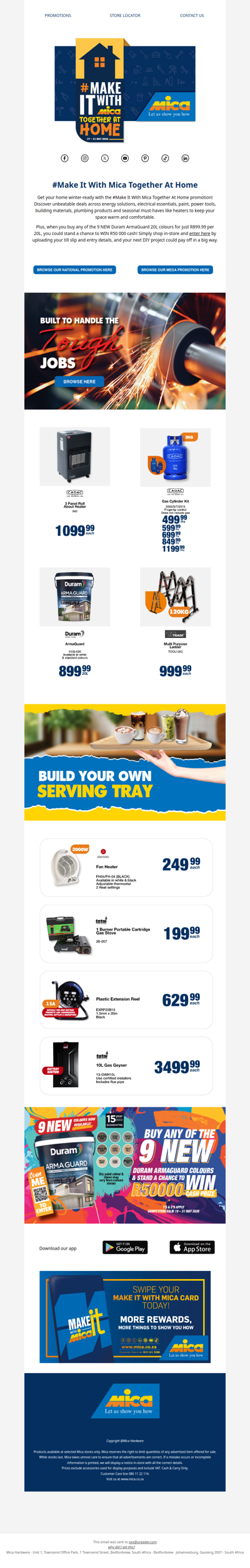 #MakeitwithMica Together At Home with these Deals!