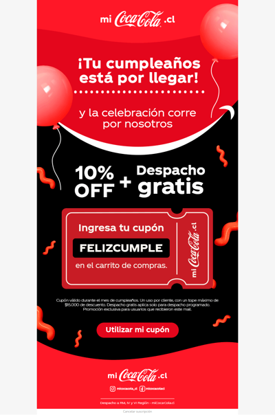 Tenemos un regalo de cumpleaños para ti 🎁