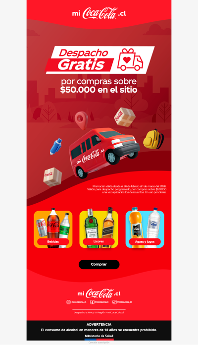 🚚 Despacho gratis en tu compra ¡Solo por pocos días!