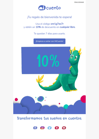 ¡Recuerda que aún tienes tu 10% de descuento! 💫