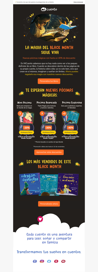 La magia del ⭐Black Month⭐ continúa