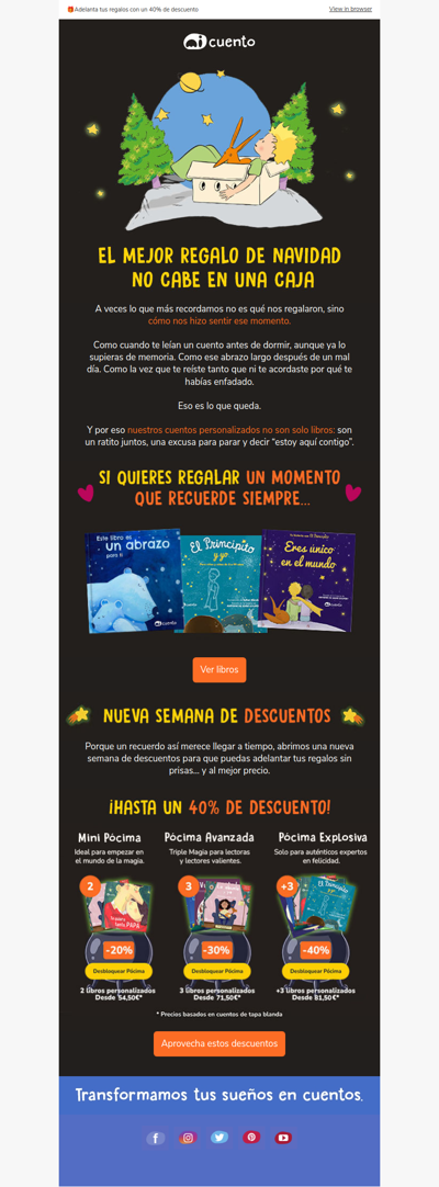 Este regalo de Navidad no cabe en una caja🤫