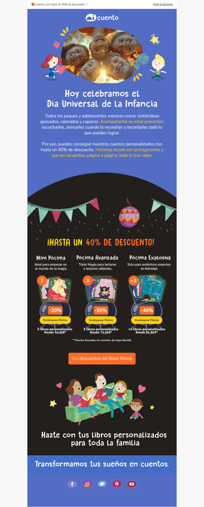 🎉Hoy celebramos el Día Universal de la Infancia🧒👧