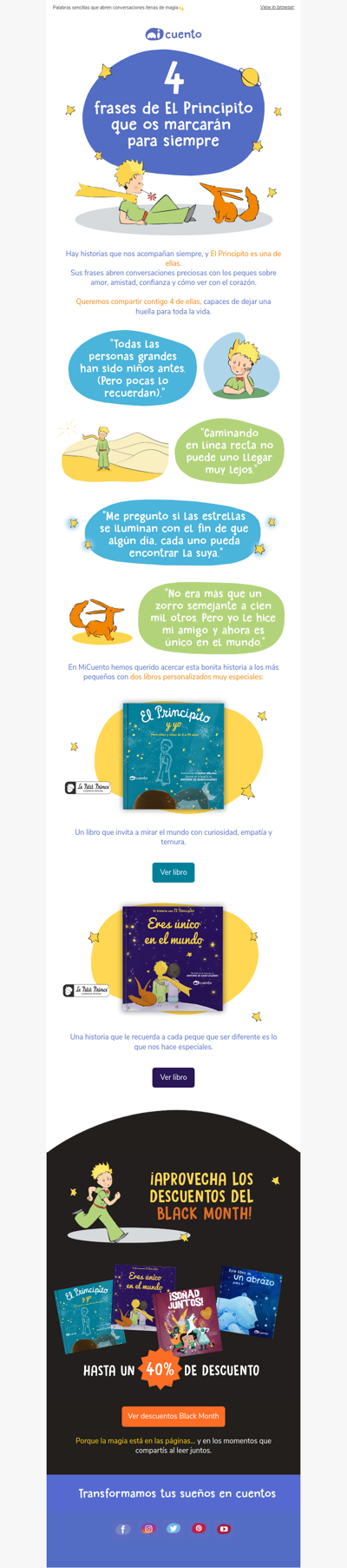 🌹4 frases de El Principito que tus peques deberían conocer🪐