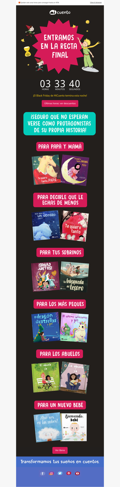 Hoy se acaba 🔥 Últimos descuentos del Black Friday 🔥