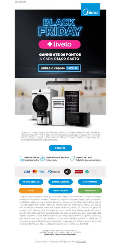 Black Friday Livelo: 6 pontos por real 😱 Bora?