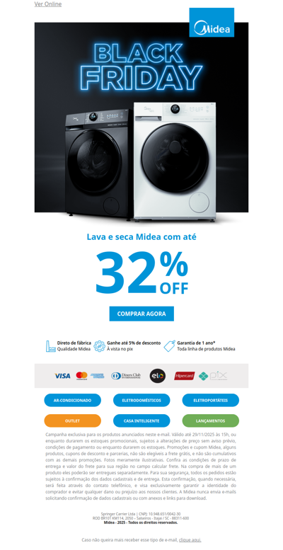 Lava e Seca: Até 32% OFF para simplificar sua rotina! 🫧