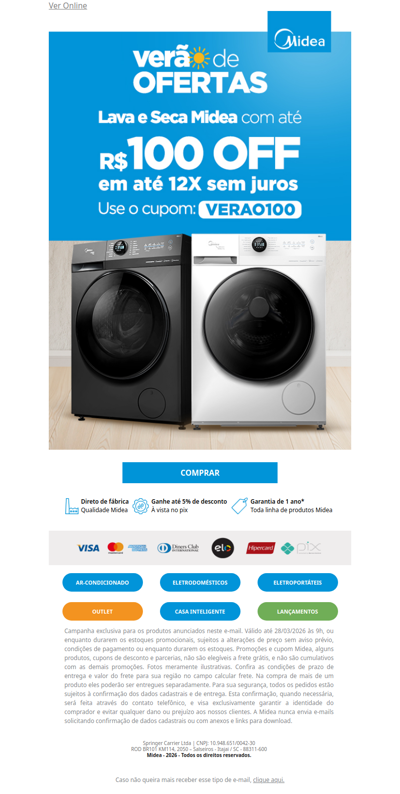 Praticidade que facilita. Desconto que convence. 🫧