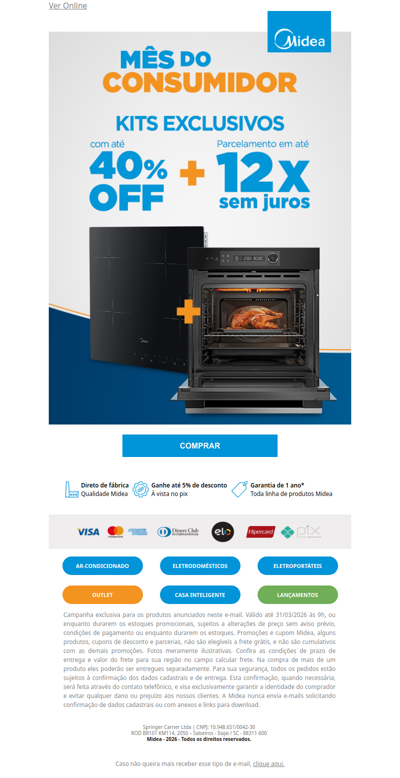 Renove sua casa com até 40% OFF 🛍️