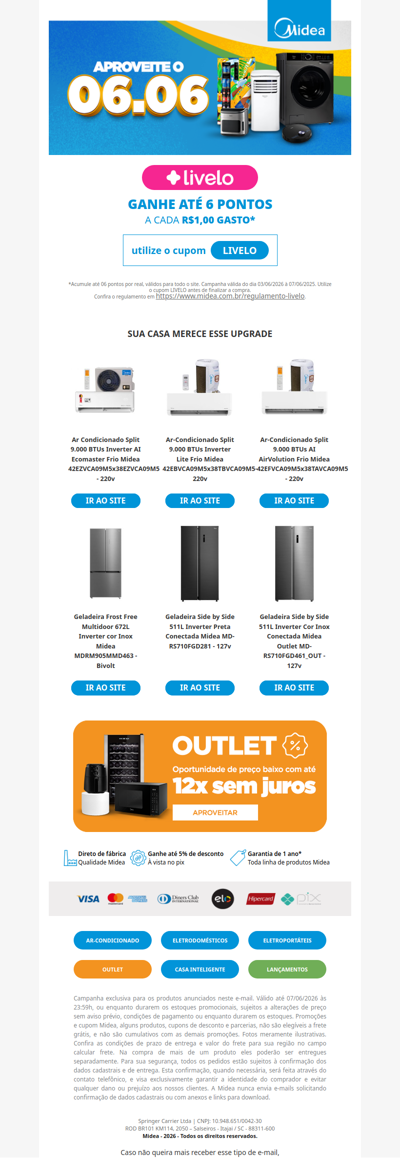 Segurar essa oferta Livelo até o 06.06? Impossível 😅
