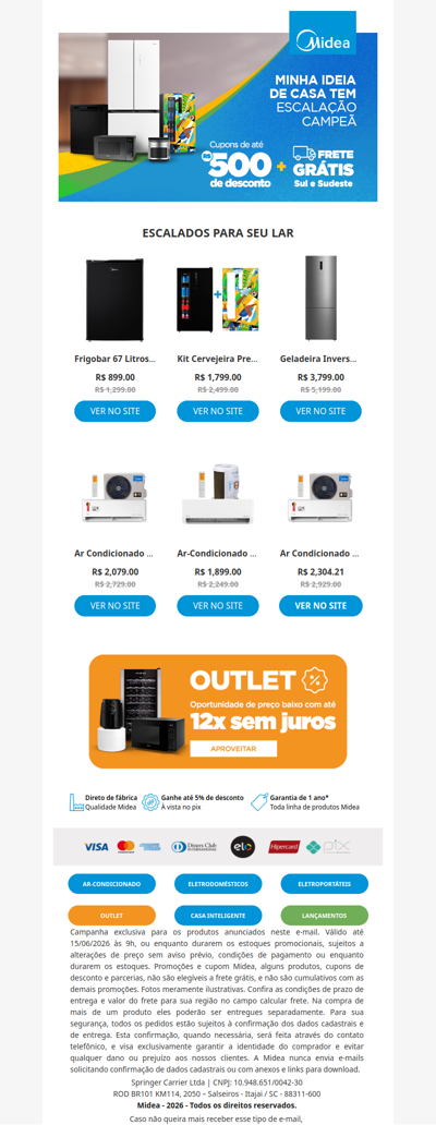 Eu ouvi cupom? Até R$500 OFF + Frete Grátis! 🤑