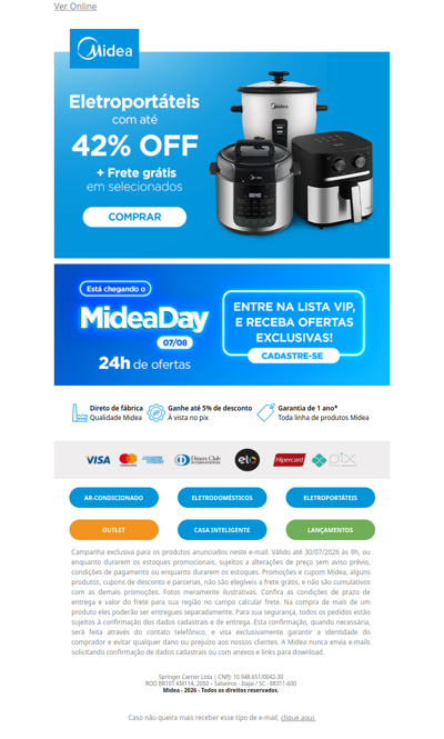 Dawd, Seus eletroportáteis favoritos com até 42% OFF 😍