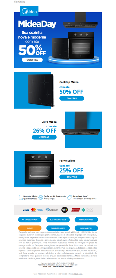 🔥 Até 50% OFF para transformar sua cozinha!