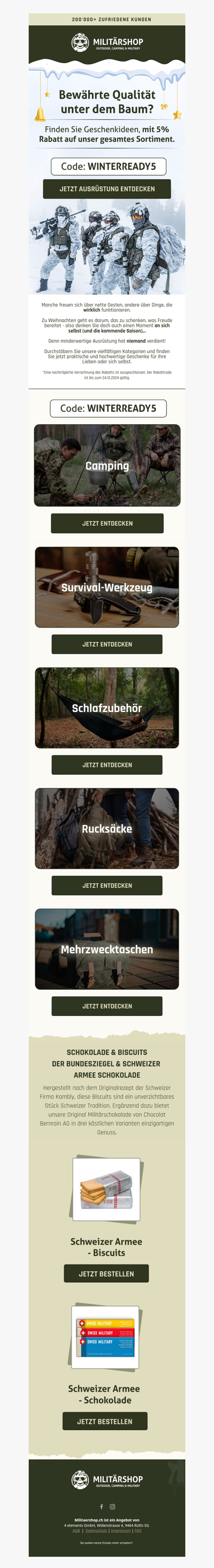 Verlässliche Begleiter mit 5% Rabatt schenken?