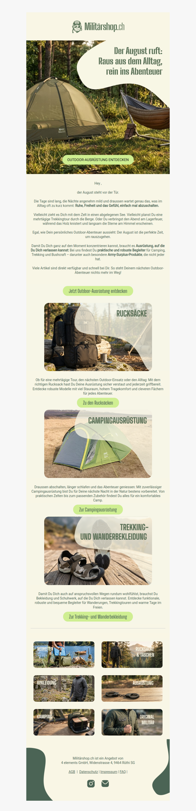 Bist Du bereit fürs nächste Abenteuer? 🌲