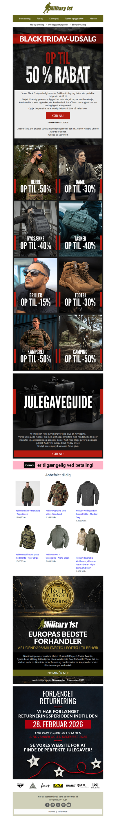 Det er Black Friday! 🚨 Spar op til 50% på hele siden – gå ikke glip af det!