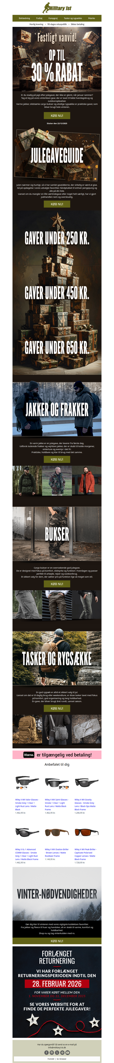 Festlig vanvid! 🎄 Vintergaver, der rammer plet 🎁