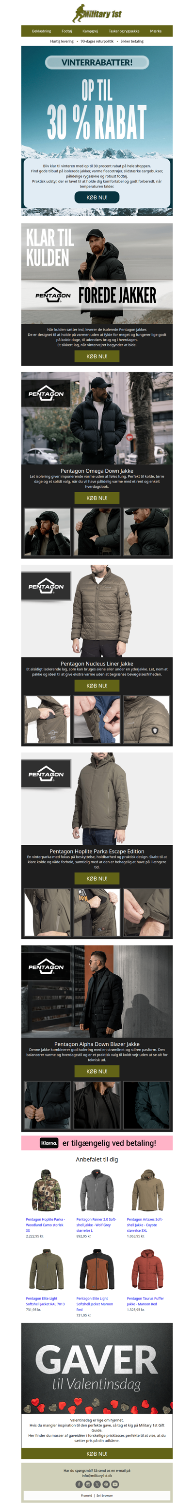 ❄️ Vinterrabatter – Op til 30 % Rabat! 💸