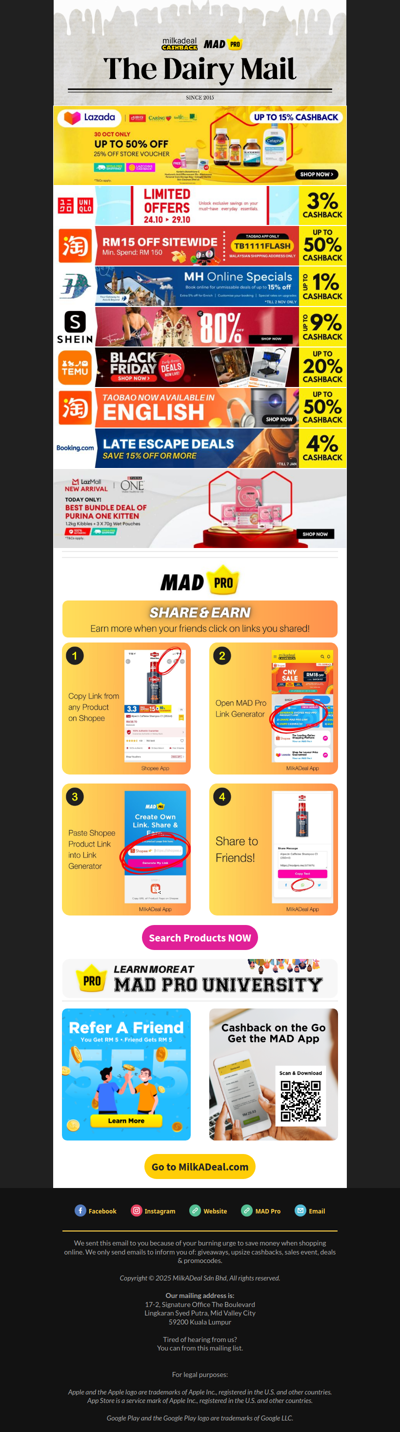 💊 Lazada Pharmacy Sale | Malaysia Airlines Online Specials | Uniqlo Limited Offers