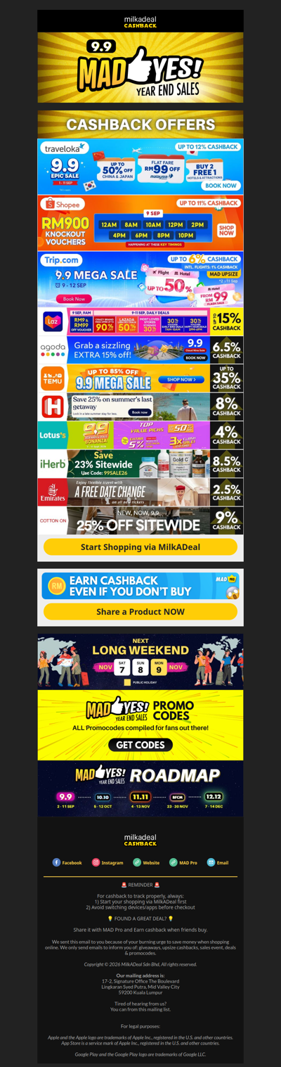❗ 9.9 Deals Compiled For You