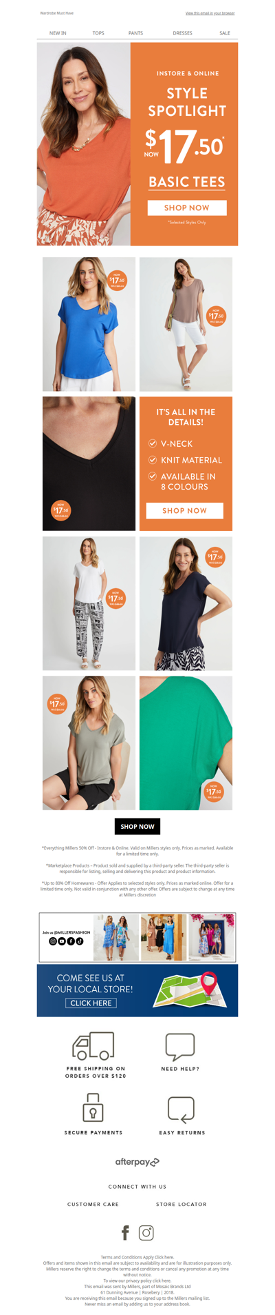 Style Spotlight: $17.50 Tees!