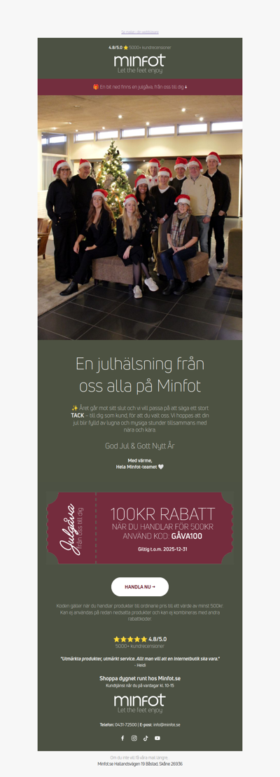 God jul från oss ❤️