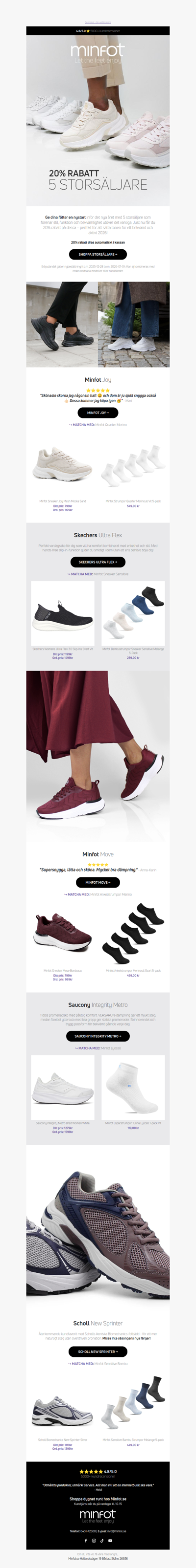 5 storsäljare för ett nytt år 🔥