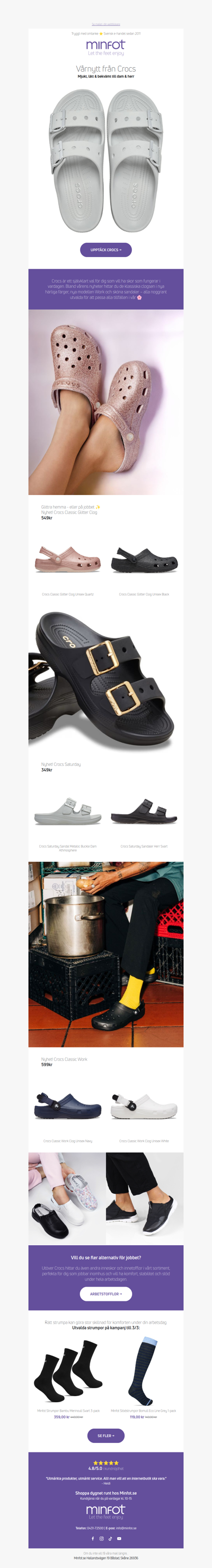 Härliga vårnyheter från Crocs! 🌸