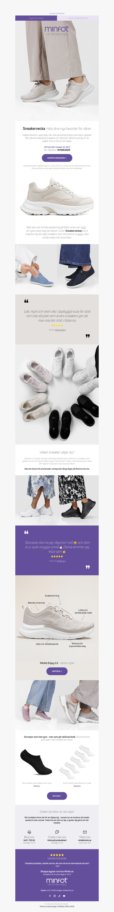 Sneakervecka! 20% på dina favoriter 😍