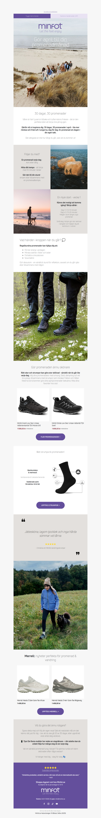 Gör april till din promenadmånad 🚶