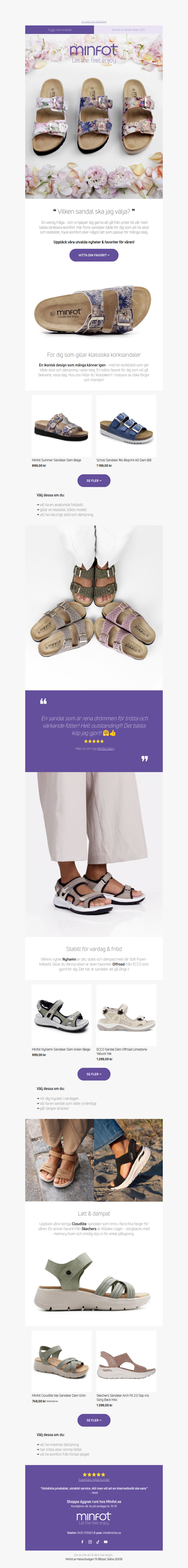 Hitta rätt sandal i vår 🌸