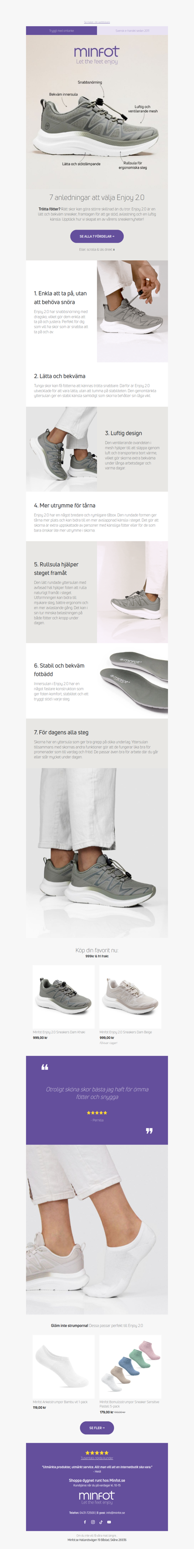 Därför är dessa sneakers så bekväma 🧐