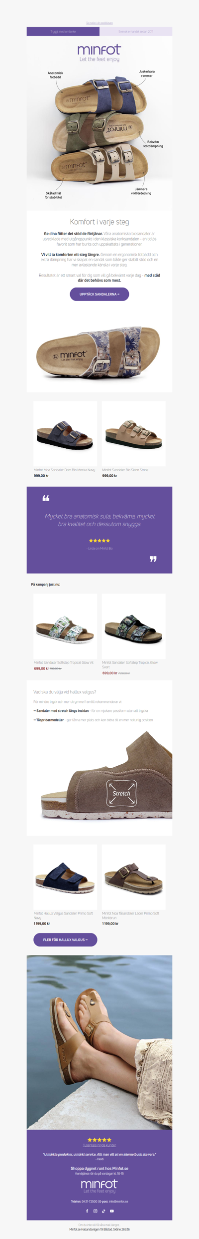 Sandaler du inte vill ta av dig i vår