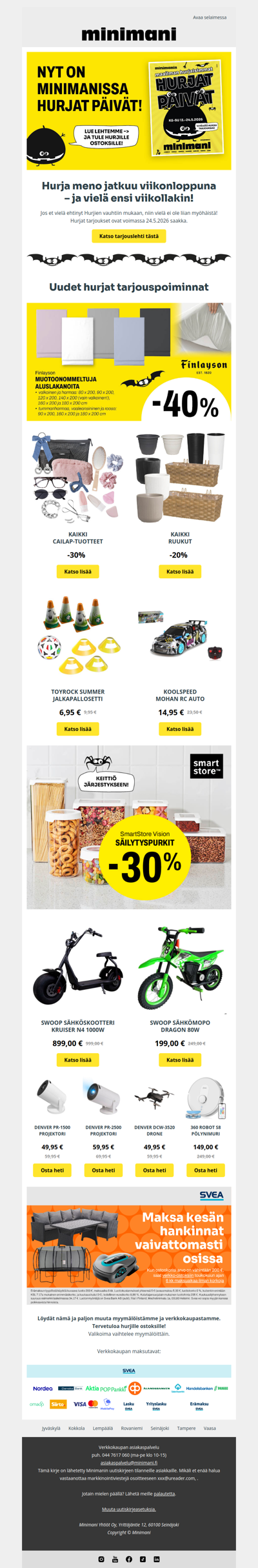 Hurjien päivien meno kiihtyy viikonloppuna! 🤪
