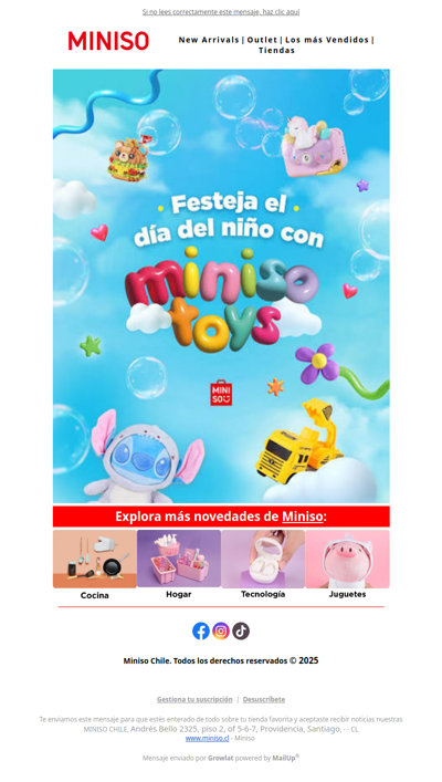 🎁 El regalo perfecto para Día del Niño está en MINISO