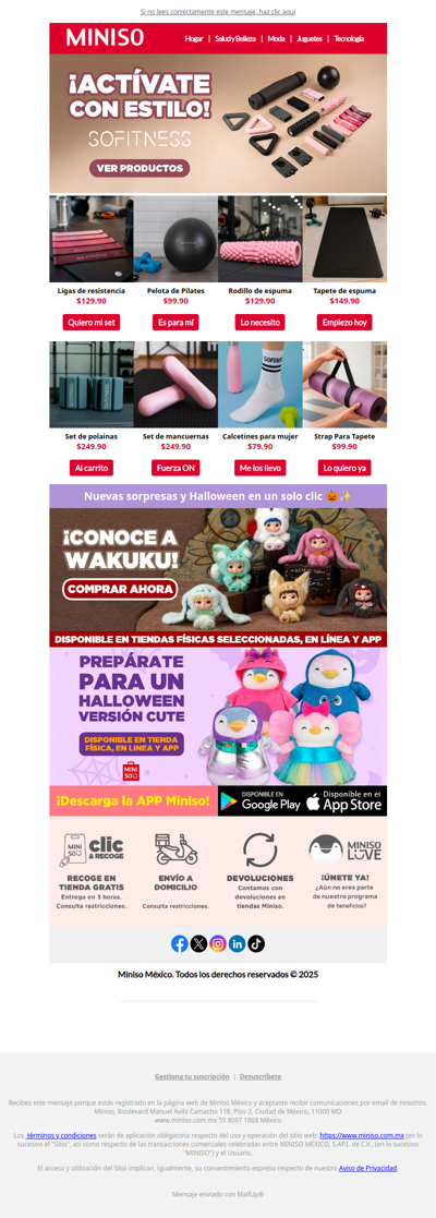 ¡Nueva línea fitness: nivel profesional en casa! ✨🔥