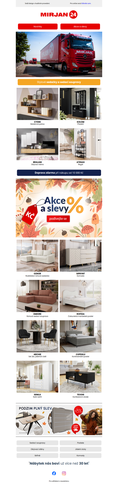 Nábytek s rychlým dodáním