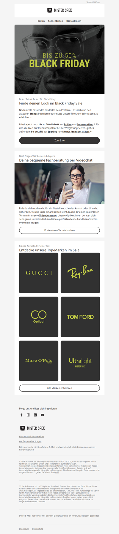 Schon geshoppt? Spare jetzt doppelt zum Black Friday