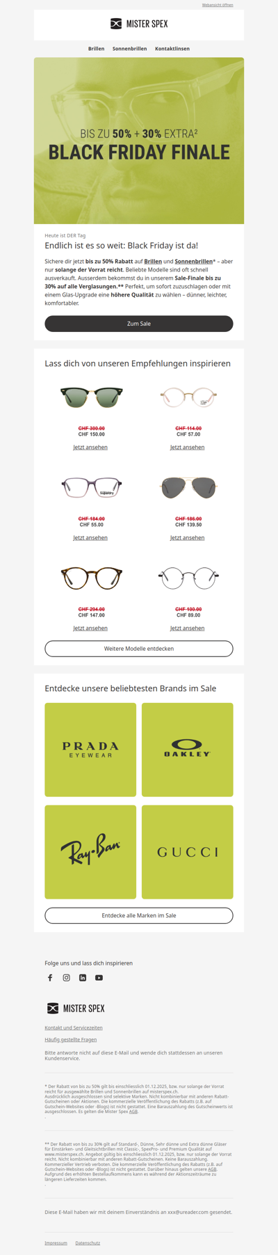 Heute ist DER Tag: Spare bis zu 50% am Black Friday