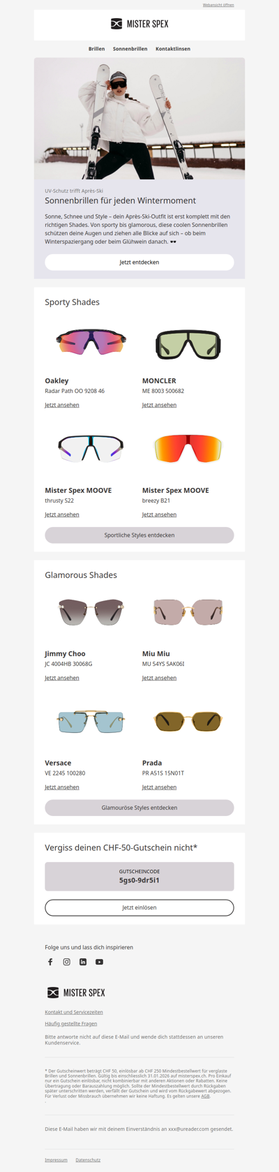 Stylisch im Schnee und danach ❄️