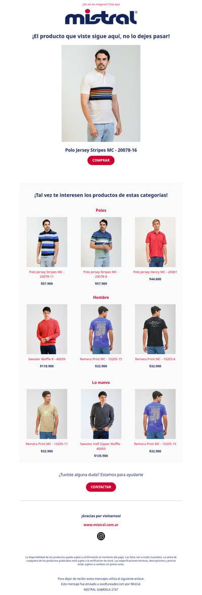 ¡Llevate lo que estuviste viendo! 😉