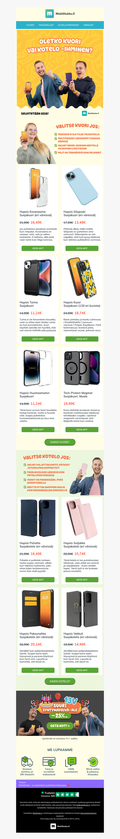 Pieni testi: Oletko kuori vai kotelo -ihminen? 🔍