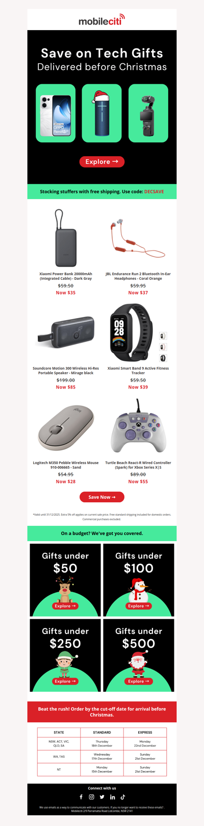 Stockings Filled with Tech 🎁