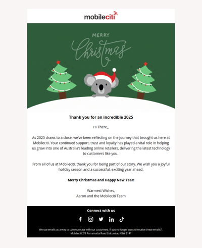 Merry Christmas from Mobileciti