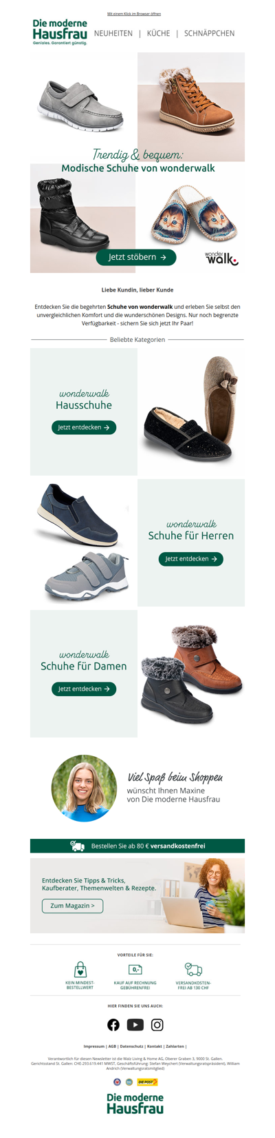 wonderwalk: Trendige Schuhe für Sie & Ihn