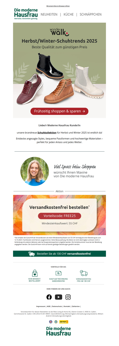 Unsere neue Schuhkollektion sind da