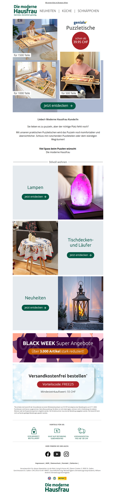 Ihr perfekter Puzzletisch 😍